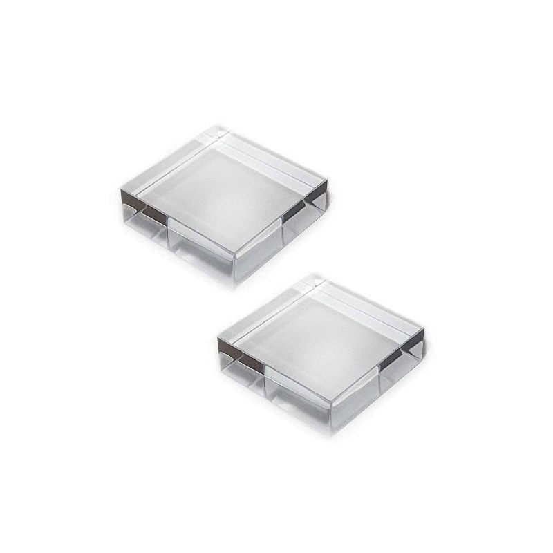 Mirart Clear Acrylic Block (3 x 3 x 1 (2