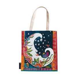 Playful Creations Peace Canvas Bag, black, western