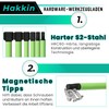 Hakkin Hex Screwdriver Bits Set Long 100 mm 1/4 Inch