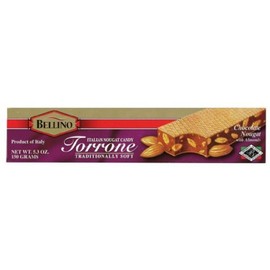 Bellino Chocolate Torrone, 5.3 Ounce (Pack of 12)