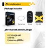 Remote2program Self Programmable Smart Keyless Entry Remote Control Replacement for