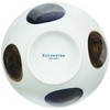 Hasamiyaki Wayama Kiln Kurawanka Rice Bowl, Blue Round Crest