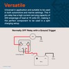 OLS 12V 200 Amp Split Charge Relay Switch - 4