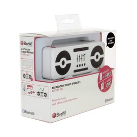 BeeWi Wireless Bluetooth Stereo Speakers with In-built Microphone