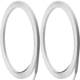 Ferraycle White Spring Steel Boning Corset Stays Boning for Sewing Corset Crafts Making, 1/4" Width(11 Yards)