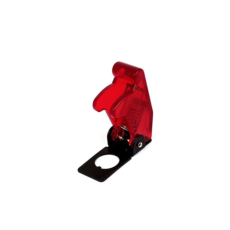 uxcell Plastic 12mm Toggle Switch Waterproof Spring Loaded Safety Cover