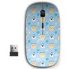KAWAMOUSE 2.4G Ergonomic Portable USB Wireless Mouse for PC, Laptop,