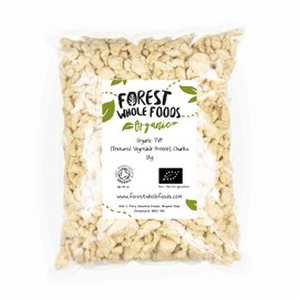 Organic TVP (Textured Vegetable Protein) Chunks - Forest Whole Foods (500g)