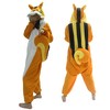 LAKIGURUMI Adults Unisex Chipmunk Cosplay Costumes Squirrel Animal Pajamas Kigurumi