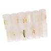 12Pcs Bed Sheet Grippers Adjustable Strong Clamp Force Sturdy ABS