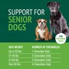Petnc Senior Multi Chewables (60 Count), Daily Dog Multivitamin &