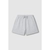 JAJU [JAJU] Women's Sweat Half Pants_Melange Grey