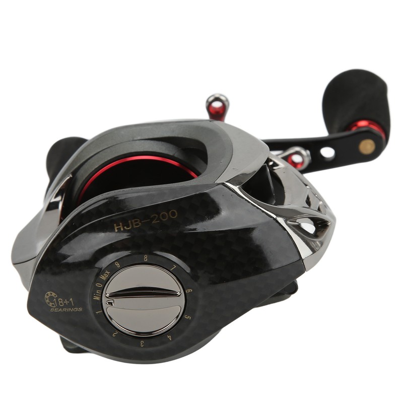 Baitcasting Reels Metal 18+1BB 6.3:1 Gear Ratio High Speed Fishing