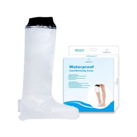 SPARKLE SKY Cast Cover, 27.6 inches (70 cm), Adult Feet, Waterproof Cover, Gibbs Shower Cover, Reusable, Adult Bandage Cover, Bath Cover, For Adult Feet, 27.6 inches (70 cm)