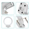 3X/4.5X Soldering Aid Desktop Magnifier with 10 LED Light, LED