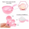 11 Pzs Kit Preparación Mascarilla Facial Bowl Brochas Frasco