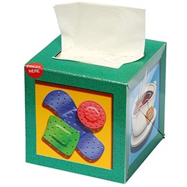 PopShots 3D Pop-Up Greeting Card With Mailing Envelope - Opens Up As a Full 4"x 4" Square (1 Pack, Get Well)