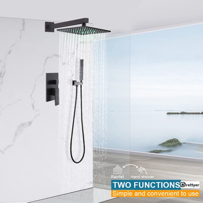 2 Way Outlet Shower Diverter Valve Mixer Rough Brass 2
