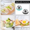 YALiya Pack of 2 Egg Piekers, Stainless Steel Egg Picker,