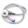 Salon Shampoo Bowl Equipment Sprayer (White & Chrome) 1/2" Female