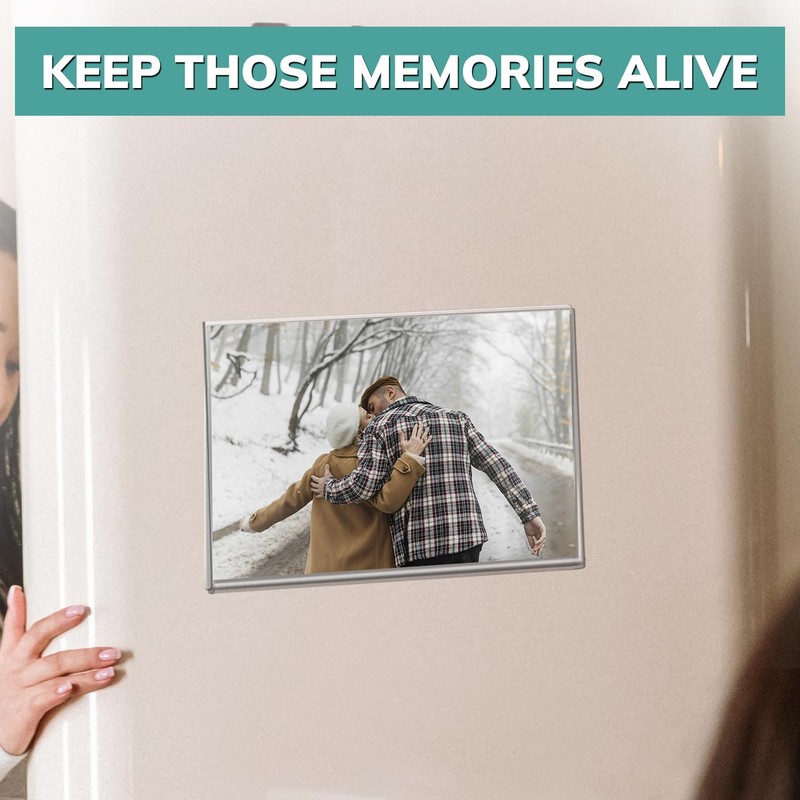 pbf 3-Pack 5x7 & 3-Pack 7x5 Magnetic Picture Frames for