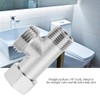Nikou Pack of 2 3-Way Connection Valve, Toilet Diverter Valve