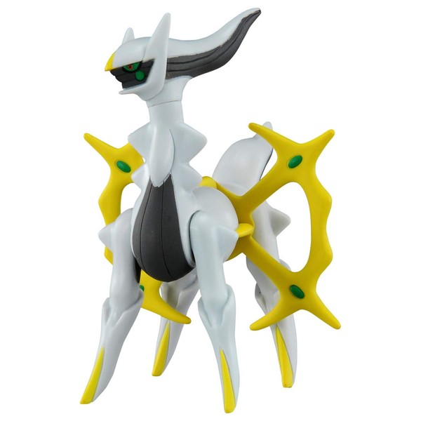 Takara Tomy Pokémon Collection ML-22 Arceus Pokemon Figure Toy 4 Years and Up, Pass Toy Safety Standards ST Mark Certified