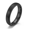 HXNIBATSAR Basic 4mm/6mm/8mm Silver/Black/Gold Tungsten Carbide Ring Wedding Band for