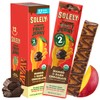 SOLELY - Organic Mango Chocolate Drizzled Fruit Jerky - 12