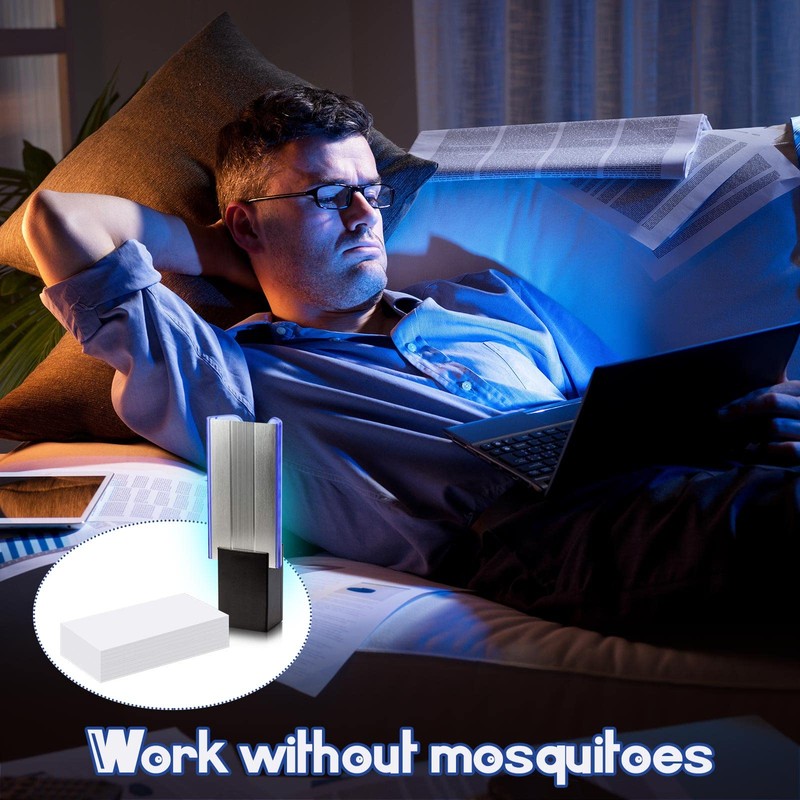 40 Pack Replacement Fly Glue Boards Sticky Cards Mosquito Trap