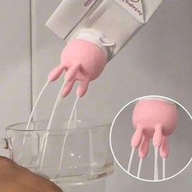 DWYYWSM Cow Udder Milk Carton Cap, Funny 3D Printing Reusable Milk Diverter for Boxed Milk, Efficient Milking Machine Bottle Cap, Convenient Pouring Cap for Milk Carton