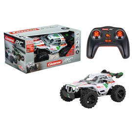 Carrera RC I 2.4GHz Team Rider I RC Buggy with Full Driving and Steering Function I Full Suspension I Pneumatic Tyres I Fun for Outdoor Adventures in the Garden or Park I Suitable for Children from 6