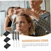 Healvian 1set Practical Hairdressing Clips and Handy Comb for Hair