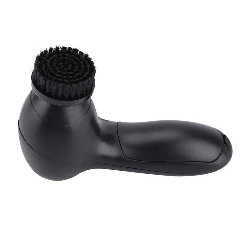 Electric Shoes Polisher, Light Weight Black Plastic Leather Electric Brushes,