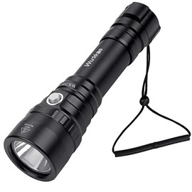 Wurkkos Scuba Diving Flashlight, Max 2000Lumen 4 Brightness, Rechargeable Dive Torch with SST40 LED, IPX8 Waterproof 150M Underwater LED Flashlight Submersible Cave Snorkel(5000K）