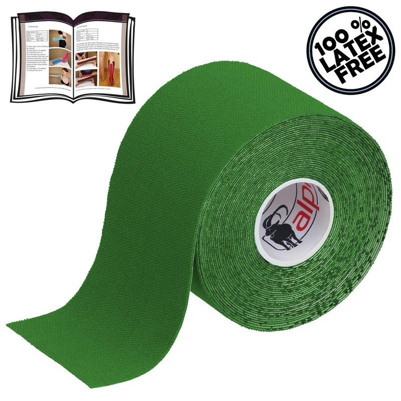 ALPIDEX 5 Rollen Kinesiologie Tape 5m x 5cm Viele Farben
