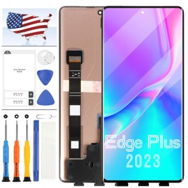 for Motorola Moto Edge Plus 2023 Screen Replacement,for Motorola Moto Edge+ 2023/Edge 40 Pro XT2301-1 6.67 Inch LCD Display Digitizer Touch Screen Assembly Repair Kit Black