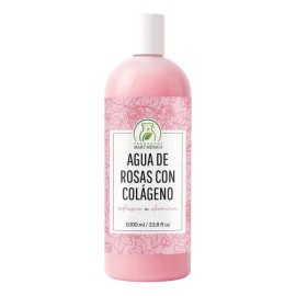Tónico Agua de Rosas Productos Mart Mexico 1L Colágeno Hidratante