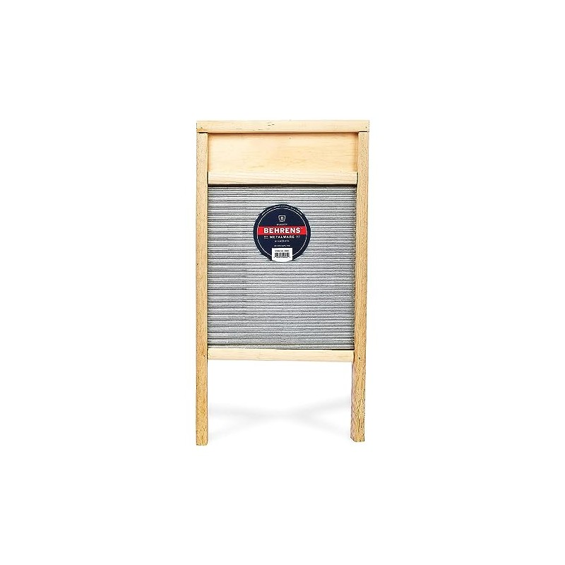 Behrens BWBG12 Galvanized Washboard, Large