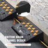 VEVOR Rubber Curb Ramp 5" Rise Height 2 Pack, Heavy-Duty