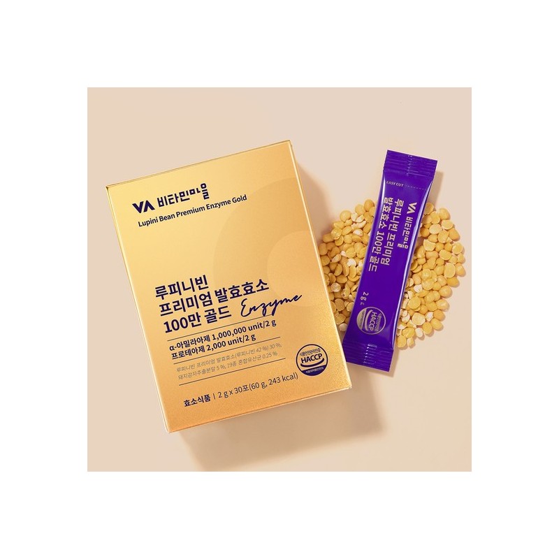 Vitamin Village Ruffini Bean Premium Fermented Enzyme 1 Million Gold