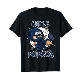 Little Ninja birthday squad kids birthday party little ninja T-Shirt