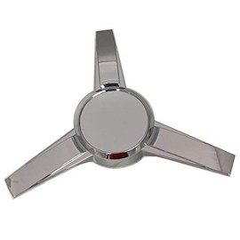 BB Auto New 3-Bar Spinner Chrome Wheel Hub Center Cap Hubcap Cover Replacement for 2005-2009 Ford Mustang (Hollander 3523)