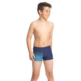 Zoggs Boys Diego Hip Racer - Navy/Blue, Age 14-15