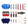 QuorlynxStr Darts Set Customizable Professional - Adjustable Weight (18g, 20g,