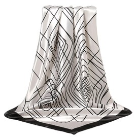 prinfantasy Head Scarf Square Scarf Silk Scarf Ladies Scarves Lightweight Elegant Gifts Multifunctional Scarves Headwear for Men Women Hip-Hop Sporting,GBSD09399