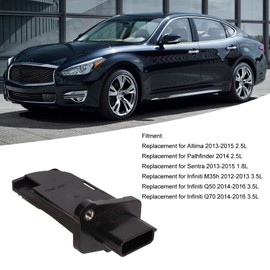 Acouto Sensor de Flujo de Aire Masivo 22680-1MG0A AFH60M 39 para Altima 2013-2015 2.5L para Pathfinder 2014 2.5L Car MAF Sensor de Reemplazo