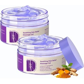 JOIEFIEX 2pcs Kresin Joint Pain Gel Purple Gel, Soothes Knees, Lumbar, Neck, Hands, and Feet, Joint Gel for Joint Activities Throughout The Body