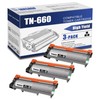 TN660 Compatible TN-660 Black High Yield Toner Cartridge Replacement for