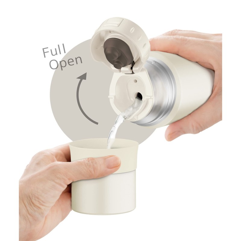 Thermos FFM-352 MTWH Stainless Steel Bottle, Cup Type, 11.8 fl